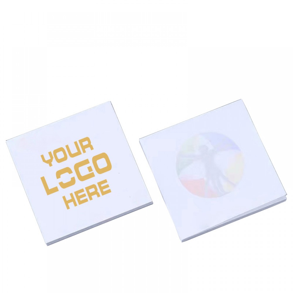 3x3 in Sticky Notes Logo Printed