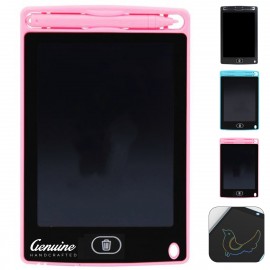Logo Branded Reusable Kid Writing Pad with One-Key Erase and Lock Feature
