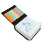 Memo Cube Paper Cube w/Sticky Flag