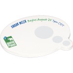  4" x 3" Die Cut Adhesive Notepad (Speech Bubble)