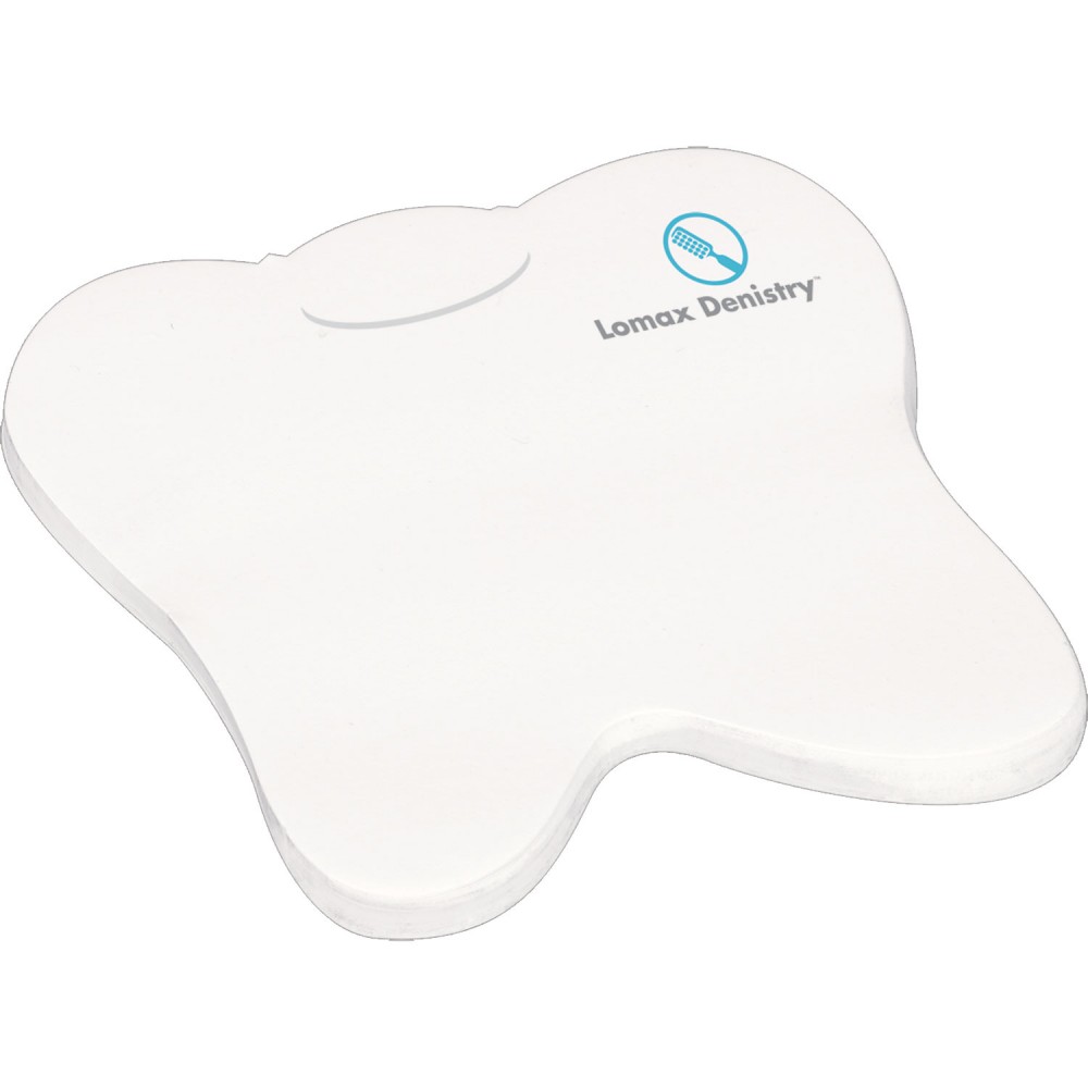 4" x 4" Die Cut Adhesive Notepad (Tooth) 4" x 4" Die Cut Adhesive Notepad (Tooth)