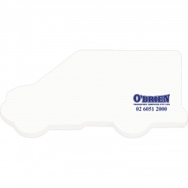  4" X 6" Die Cut Adhesive Notepad (Truck)
