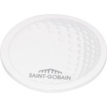 4" x 4" Die Cut Adhesive Notepad (Circle)