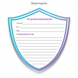 Die Cut Medium Sticky notepads with 50 sheets   Die Cut Medium Sticky notepads with 50 sheets