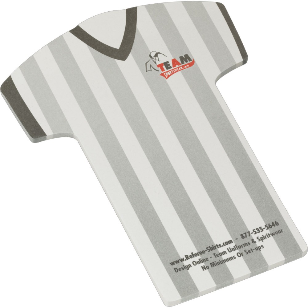 4" X 6" Die Cut Adhesive Notepad (T-Shirt) 4" X 6" Die Cut Adhesive Notepad (T-Shirt)
