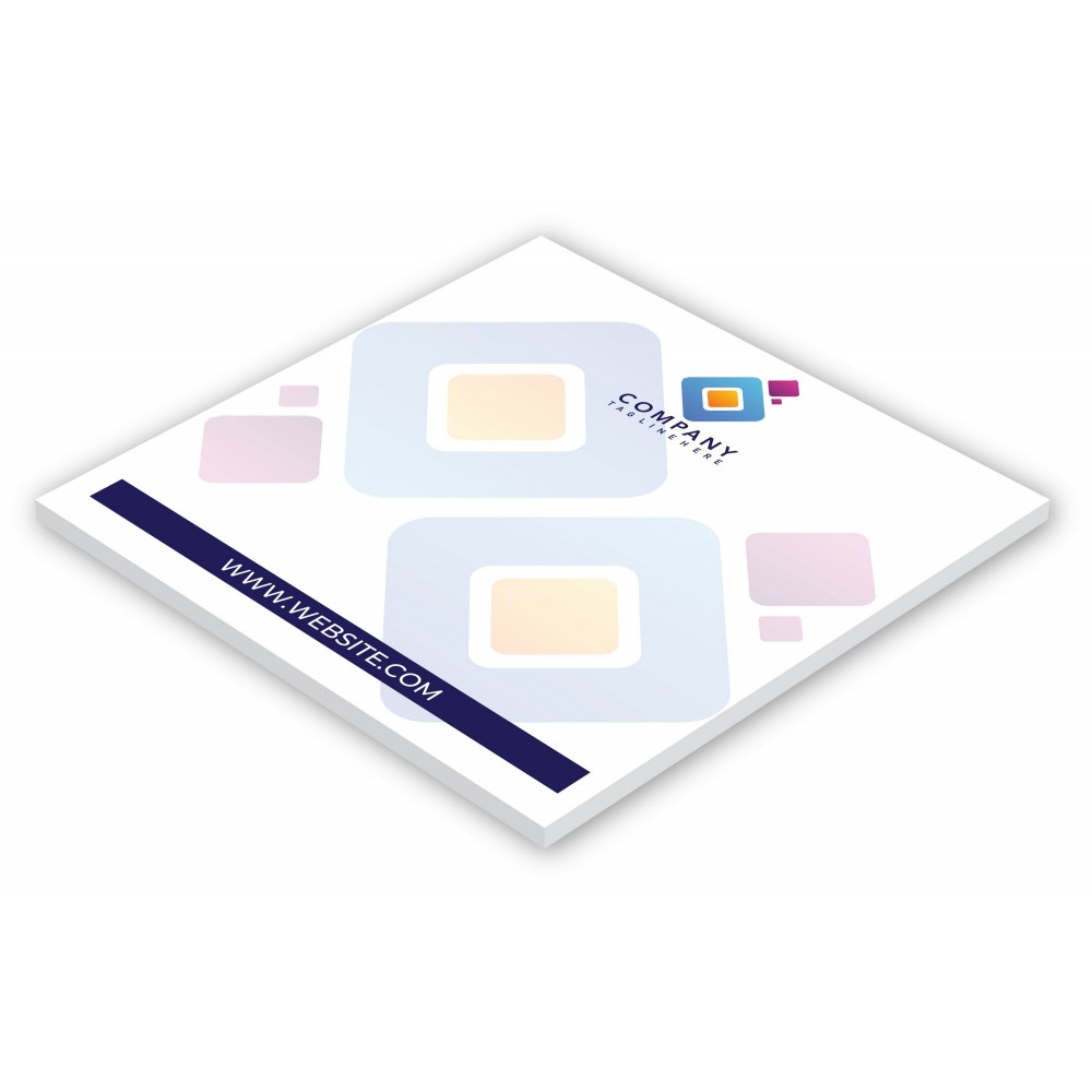 3" x 3" Sticky Note Pad with 100 Sheets 3" x 3" Sticky Note Pad with 100 Sheets