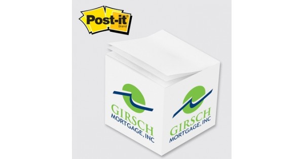 Post-it Custom Printed Full Cube Notes (2 3/4"x2 3/4"x2 3/4 ...