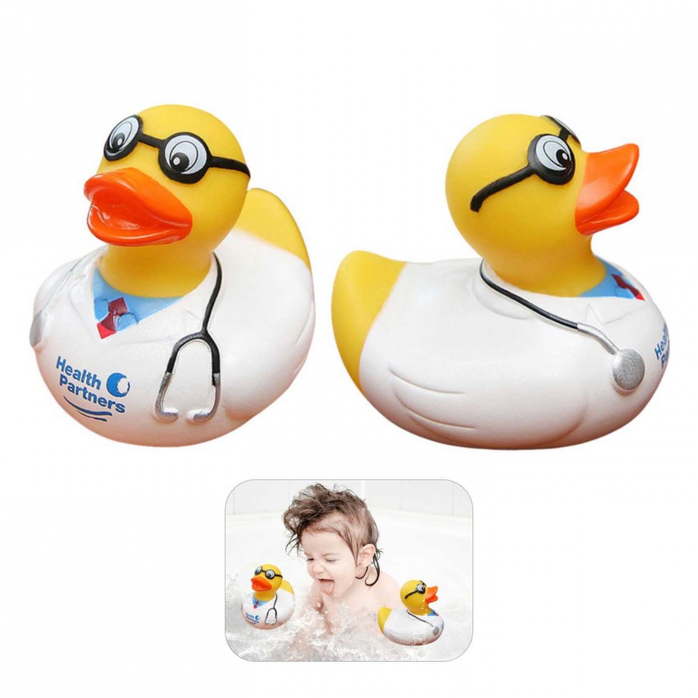 Doctor Rubber Duck with Logo