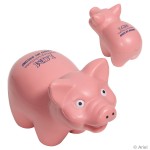 Pig Stress Reliever with Logo