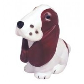 Basset Hound Stress Reliever with Logo