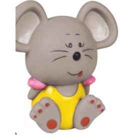 Personalized Rubber Cutie Pie Mouse