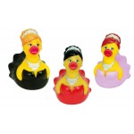 Rubber Scarlet Red Carpet DuckÂ© Toy with Logo