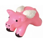 Pig w/Wings Squeezies Stress Reliever with Logo
