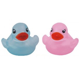 Transparent Mini Rubber Duck Toy with Logo  Transparent Mini Rubber Duck Toy with Logo