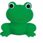 Rubber Smiley FrogÂ© with Logo
