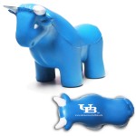 Blue Bull Stress Reliever with Logo