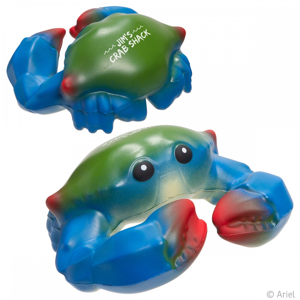 Customized Blue Crab Stress Reliever