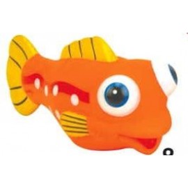 Personalized Rubber Cutie Big Eyed Ball Fish (Small Size)