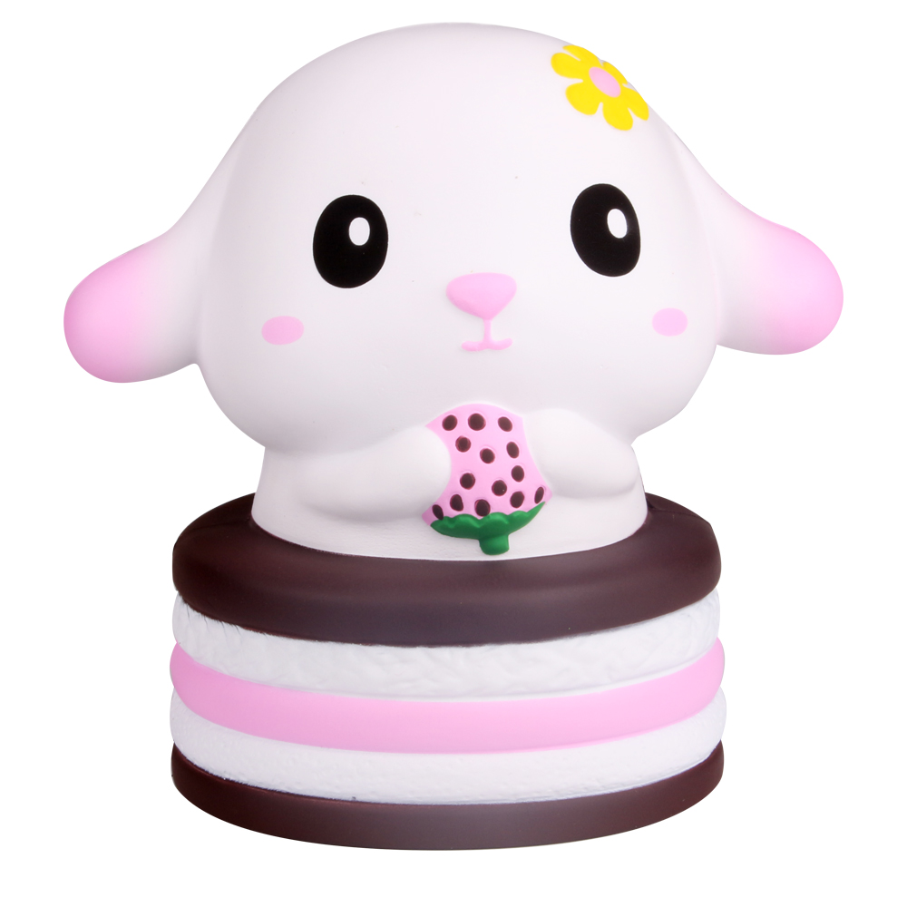 Promotional Slow Rising Scented Squishy Lamb with Red Strawberry