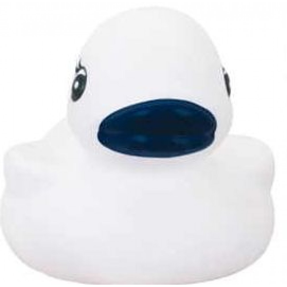 Rubber Cool White DuckÂ© with Logo