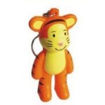 Keychain Series Tiger Stress Reliever with Logo