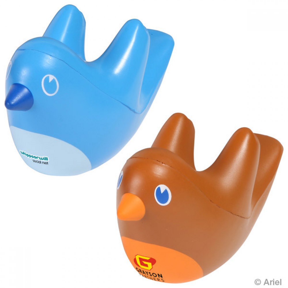 Promotional Networking Bird Stress Reliever