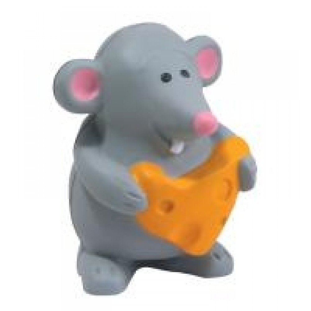 Promotional Mouse w/Cheese Stress Reliever Promotional Mouse w/Cheese Stress Reliever