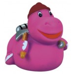 Rubber Fireman HippoÂ© with Logo