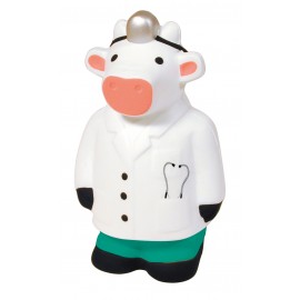 Doctor Cow Squeezies Stress Reliever with Logo