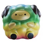 Slow Rising Scented Ram-Rainbow Squishy with Logo