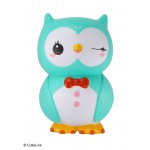 Promotional CutieLine Slow Rising Scented Teal Owl Squishy