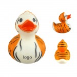 Customized Tiger Printing Rubber Duck