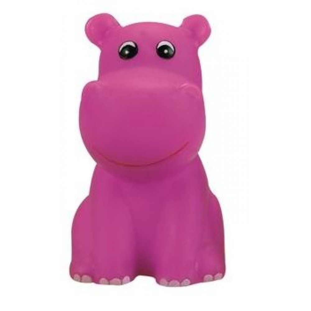 Rubber Cutie Hippo with Logo