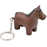 Horse Key Chain Stress Reliever Squeeze Toy with Logo