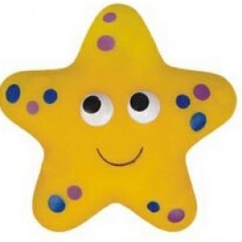 Logo Branded Rubber Smiley Star