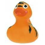 Rubber Safari Tiger DuckÂ© Toy with Logo