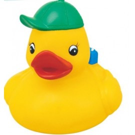 Rubber Student DuckÂ© with Logo