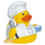 Logo Branded Rubber Cuisine Chef DuckÂ© Toy
