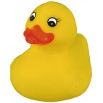 Personalized Rubber Spring Time Yellow DuckÂ© Toy