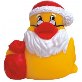 Promotional Rubber Santa Claus DuckÂ© Toy