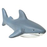 Great White Shark Squeezies Stress Reliever with Logo