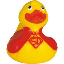 Promotional Rubber Superhero Duck© Toy  Promotional Rubber Superhero Duck© Toy