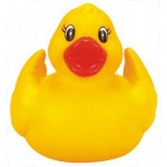 Rubber Joyful Duck Toy with Logo