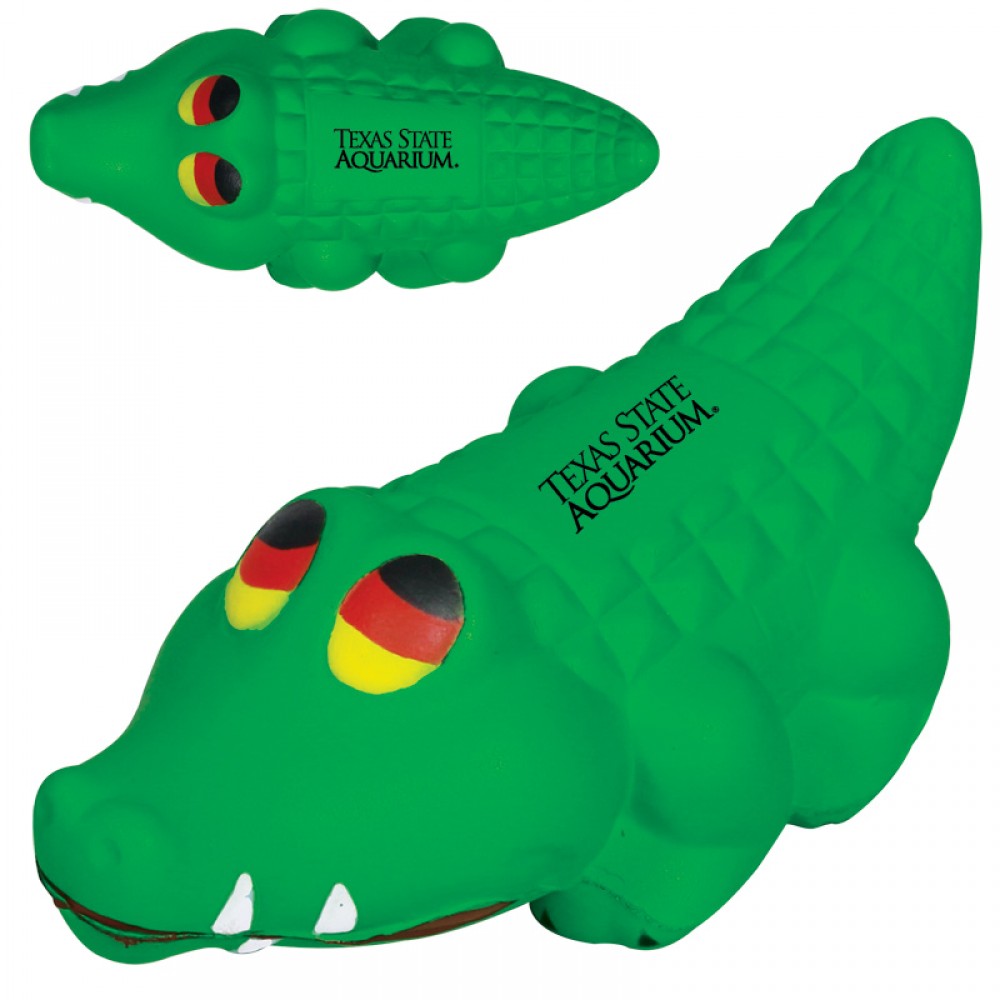 Alligator Stress Reliever Logo Branded
