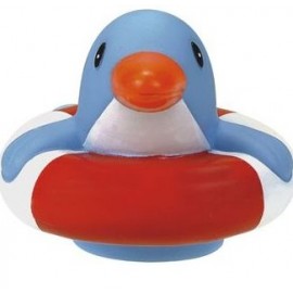 Rubber Dolphin in Inner-TubeÂ© with Logo