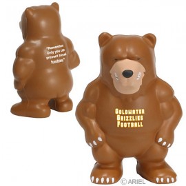 Promotional Bear Mascot Stress Reliever  Promotional Bear Mascot Stress Reliever
