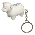 Logo Branded Sheep Stress Reliever Key Chain