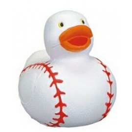 Custom Baseball Duck Stress Reliever  Custom Baseball Duck Stress Reliever