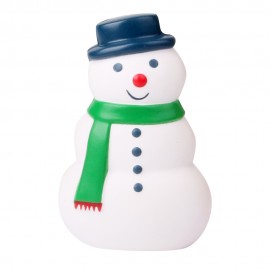 Slow Rising Scented Christmas Snowman Squishy with Logo
