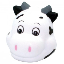Cute Cow Head Squeezies Stress Reliever with Logo